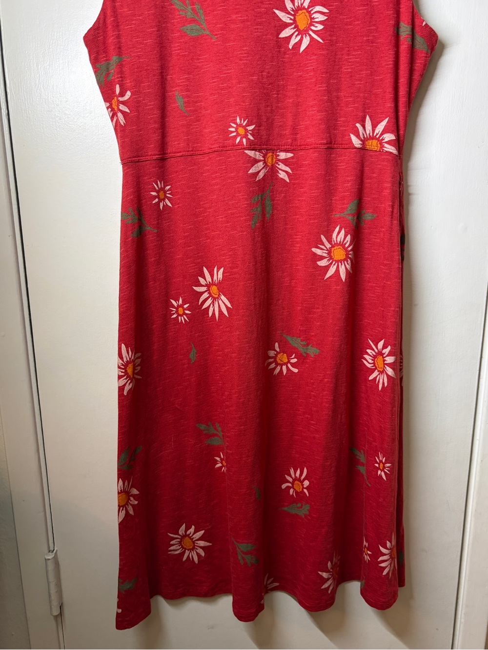 Toad & Co Rosemarie Cap Sleeve Red Floral A Line Mini Dress Size Medium - Picture 11 of 15